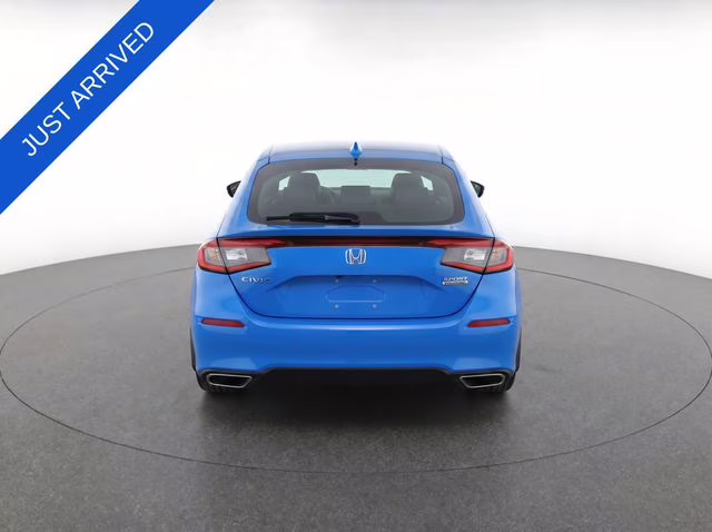 2023 Blue Honda Civic Sport Touring FWD Hatchback