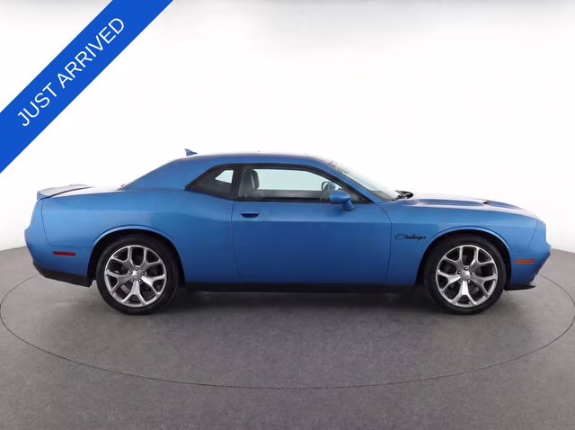 2015 Blue Pearl Dodge Challenger SXT RWD Coupe