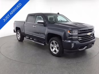 2017 Graphite Metallic Chevrolet Silverado 1500 LTZ 4X4 Truck