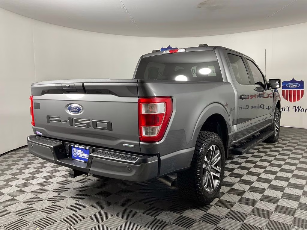 2021 Gray Metallic Ford F-150 XL RWD Truck