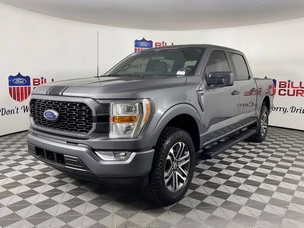 2021 Gray Metallic Ford F-150 XL RWD Truck