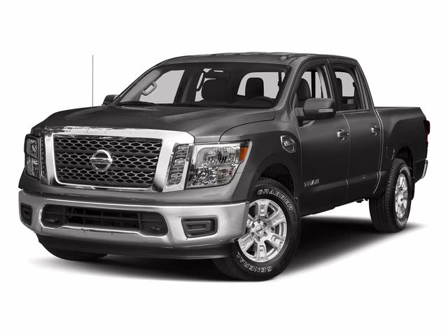 2017 Gun Metallic Nissan Titan SV RWD Truck