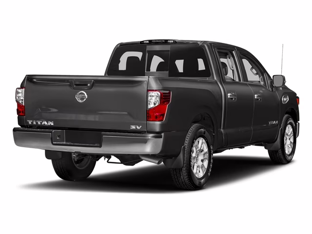 2017 Gun Metallic Nissan Titan SV RWD Truck
