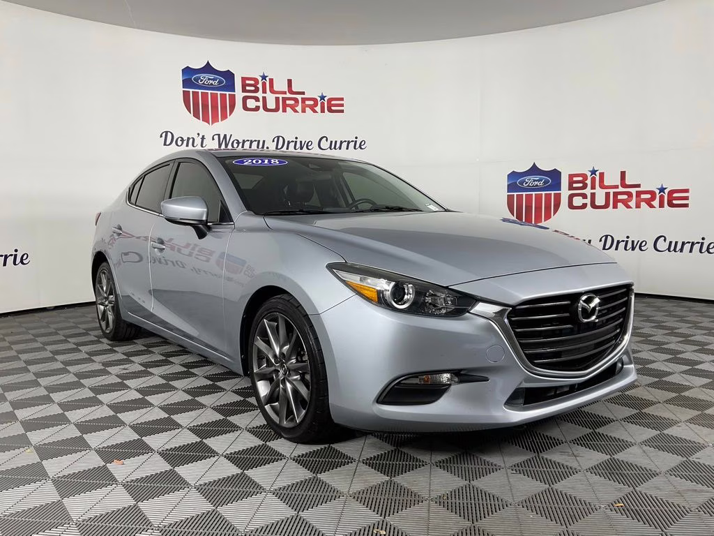 2018 Sonic Silver Metallic Mazda Mazda3 Touring FWD Sedan