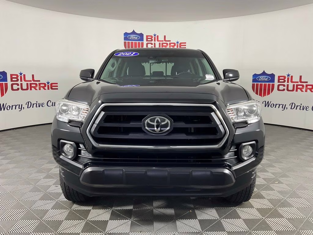 2021 Midnight Black Metallic Toyota Tacoma SR5 RWD Truck