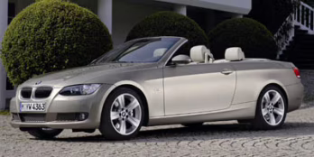 2008 Jet Black BMW 3 Series 328i RWD Convertible