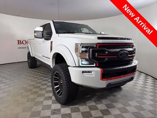2021 White Ford Super Duty F-250 SRW Lariat Harley Davidson 4X4 Truck