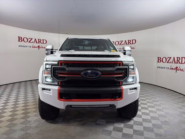 2021 White Ford Super Duty F-250 SRW Lariat Harley Davidson 4X4 Truck