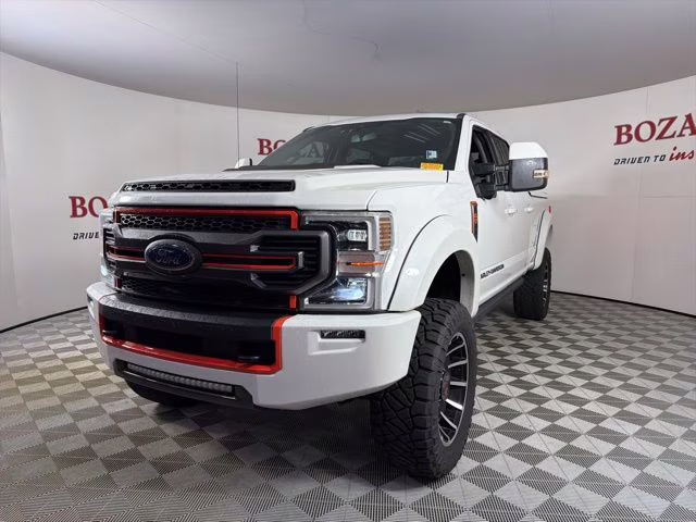 2021 White Ford Super Duty F-250 SRW Lariat Harley Davidson 4X4 Truck