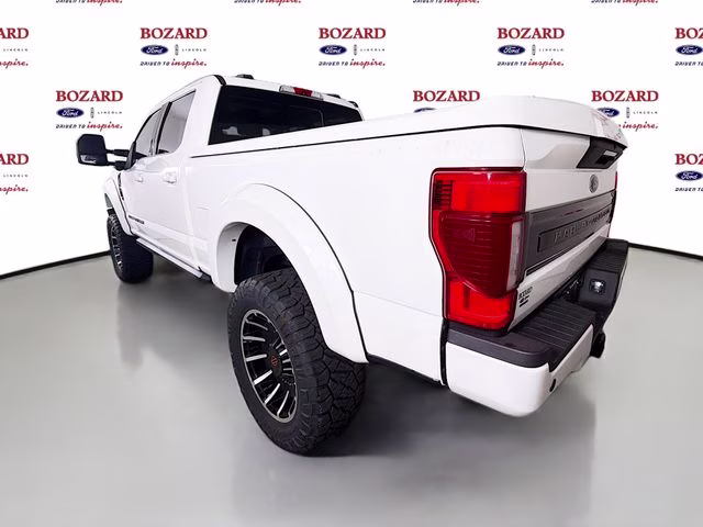 2021 White Metallic Ford Super Duty F-250 SRW Lariat Harley Davidson 4X4 Truck