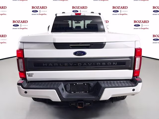 2021 White Metallic Ford Super Duty F-250 SRW Lariat Harley Davidson 4X4 Truck