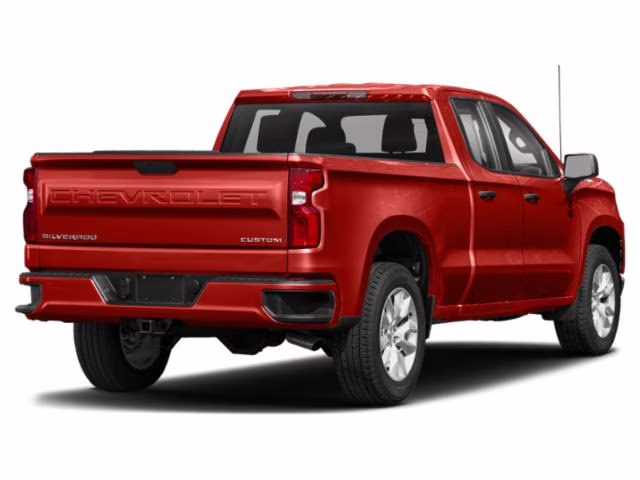 2021 Red Hot Chevrolet Silverado 1500 Custom RWD Truck