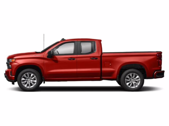 2021 Red Hot Chevrolet Silverado 1500 Custom RWD Truck