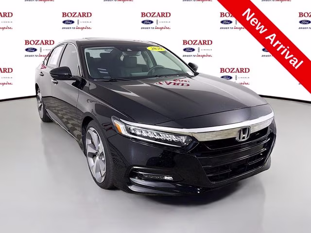 2020 Black Honda Accord Touring 2.0T FWD Sedan
