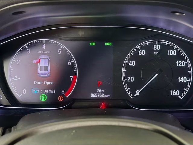 2020 Black Honda Accord Touring 2.0T FWD Sedan
