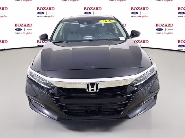 2020 Black Honda Accord Touring 2.0T FWD Sedan