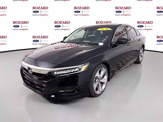 2020 Black Honda Accord Touring 2.0T FWD Sedan