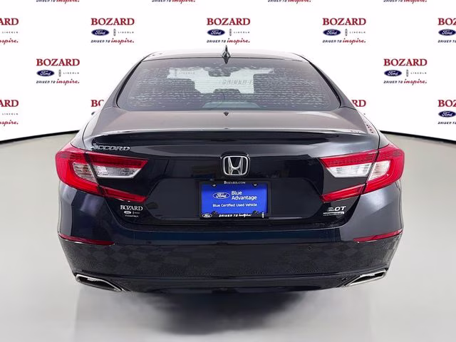 2020 Black Honda Accord Touring 2.0T FWD Sedan