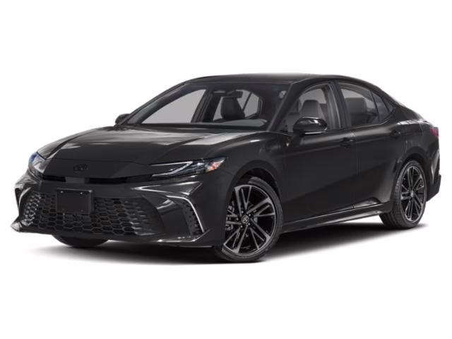 2026 Midnight Black Metallic Toyota Camry XSE FWD Sedan