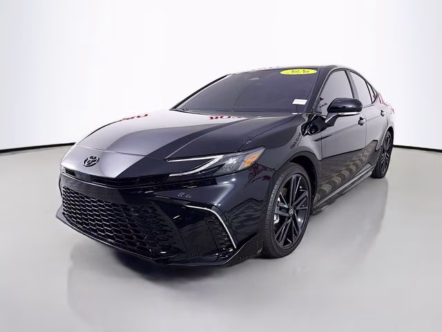 2026 Midnight Black Metallic Toyota Camry XSE FWD Sedan
