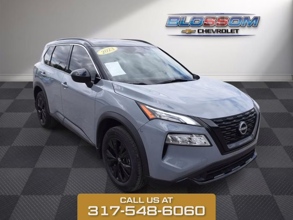 2023 Boulder Gray Nissan Rogue SV FWD SUV