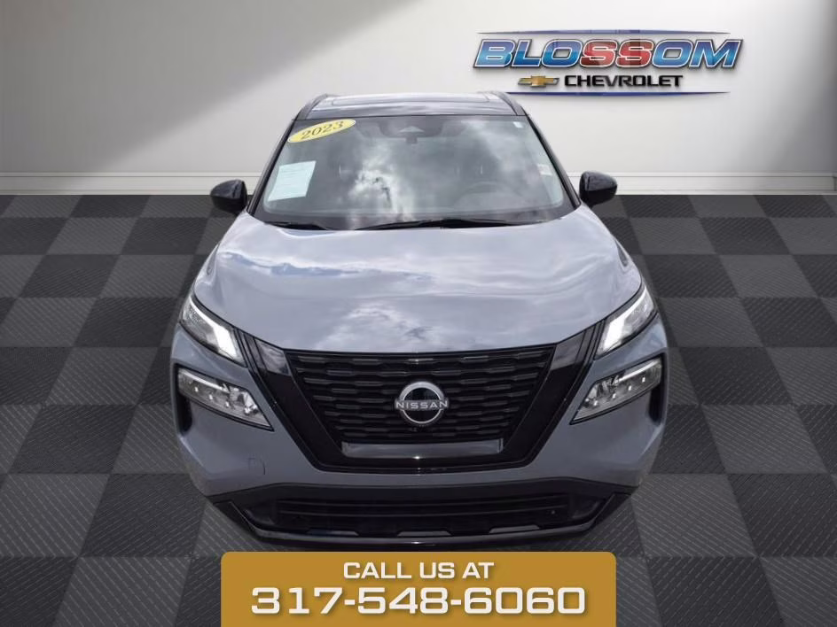 2023 Boulder Gray Nissan Rogue SV FWD SUV