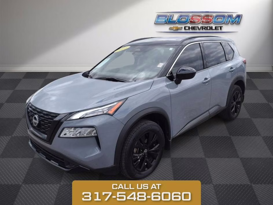 2023 Boulder Gray Nissan Rogue SV FWD SUV