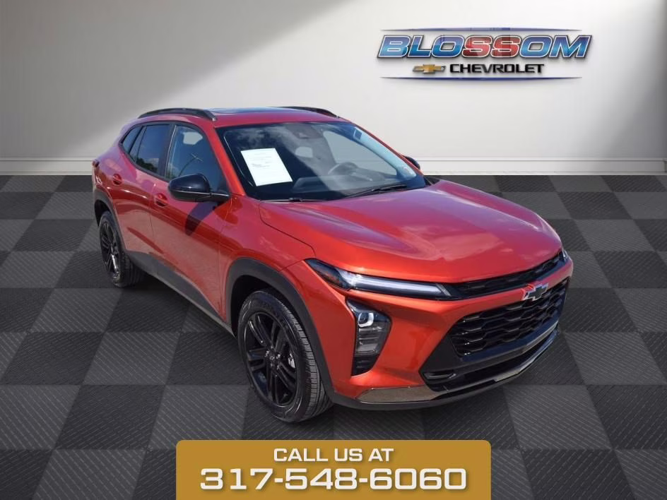 2024 Orange Metallic Chevrolet Trax ACTIV FWD SUV