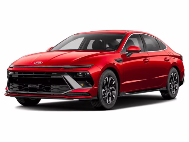 2025 Red Hyundai Sonata SEL FWD Sedan