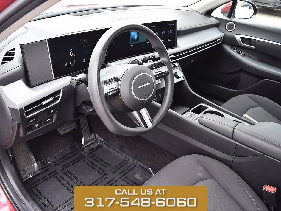 2025 Red Hyundai Sonata SEL FWD Sedan