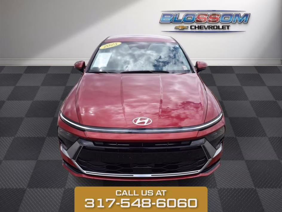 2025 Red Hyundai Sonata SEL FWD Sedan