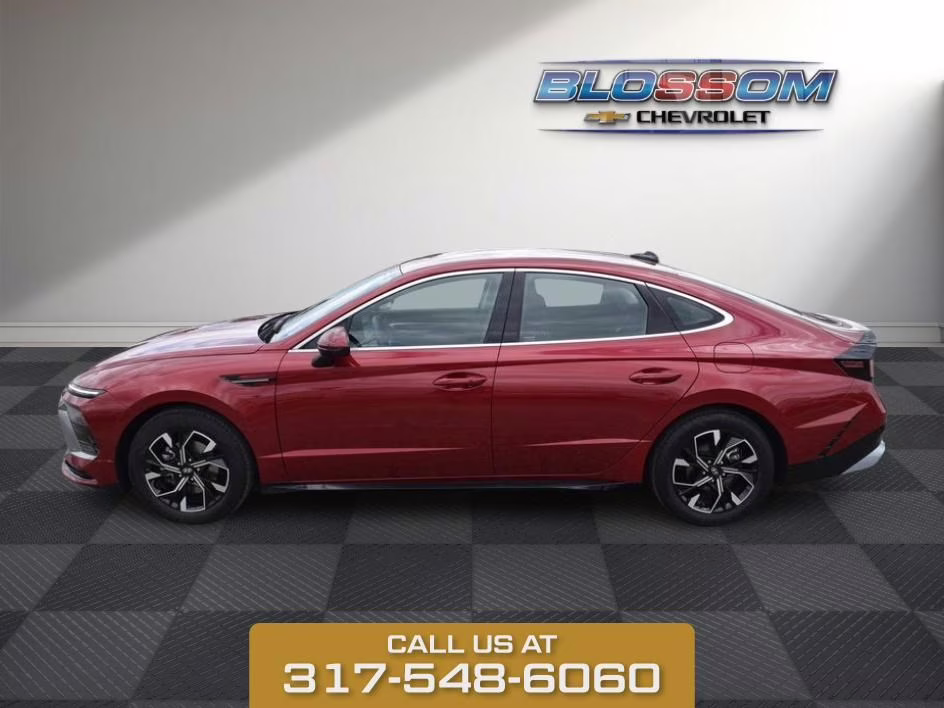 2025 Red Hyundai Sonata SEL FWD Sedan