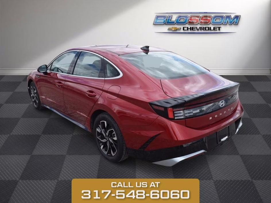 2025 Red Hyundai Sonata SEL FWD Sedan