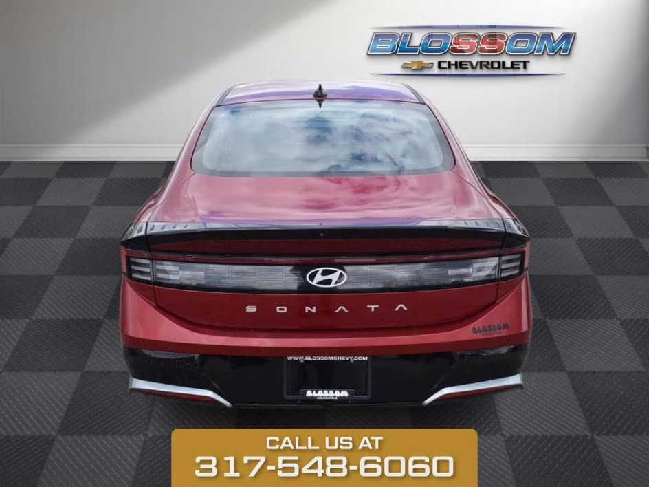 2025 Red Hyundai Sonata SEL FWD Sedan