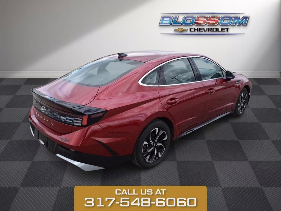 2025 Red Hyundai Sonata SEL FWD Sedan
