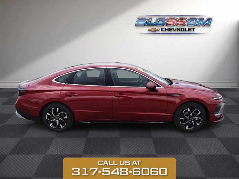 2025 Red Hyundai Sonata SEL FWD Sedan