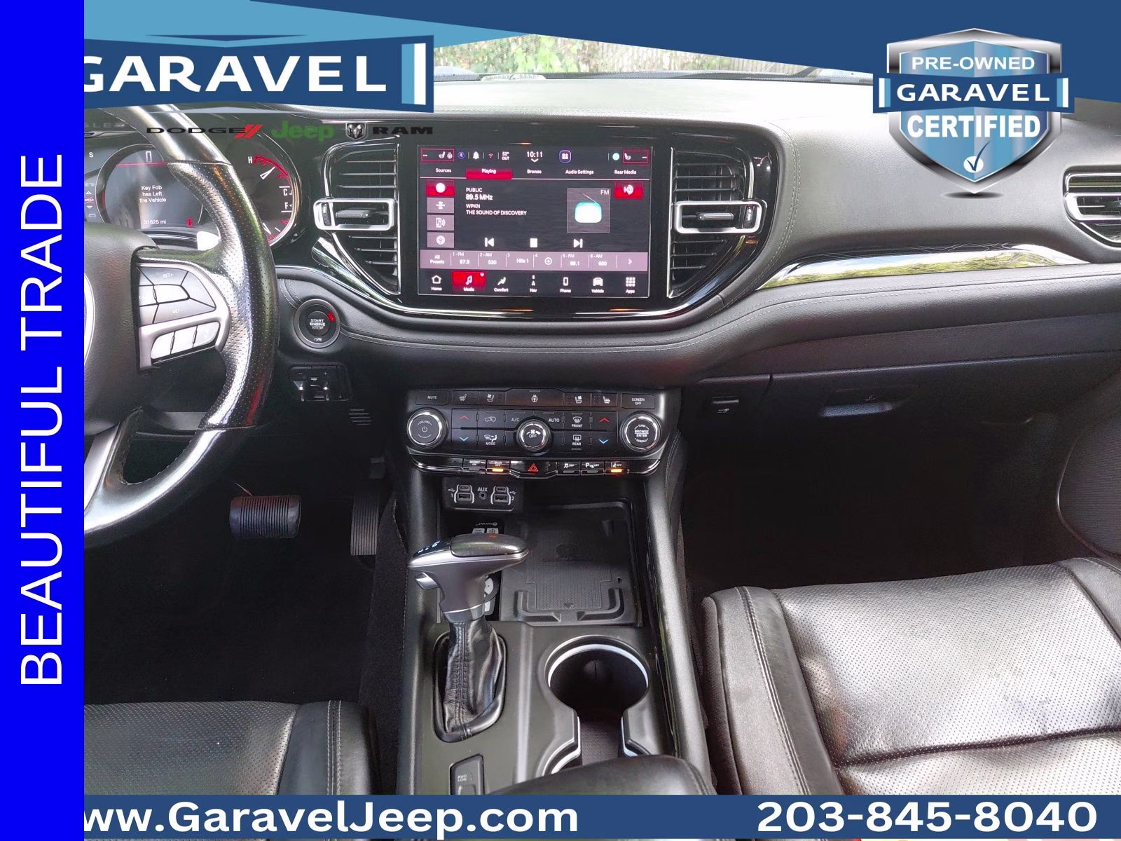2021 DB Black Crystal Clearcoat Dodge Durango Citadel AWD SUV