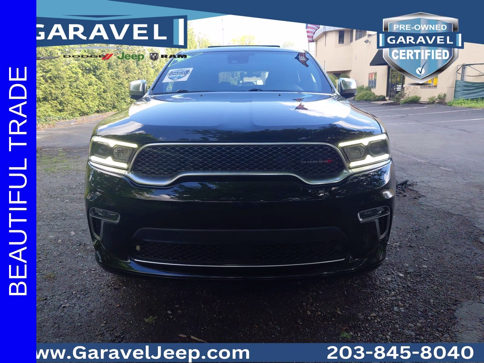 2021 DB Black Crystal Clearcoat Dodge Durango Citadel AWD SUV