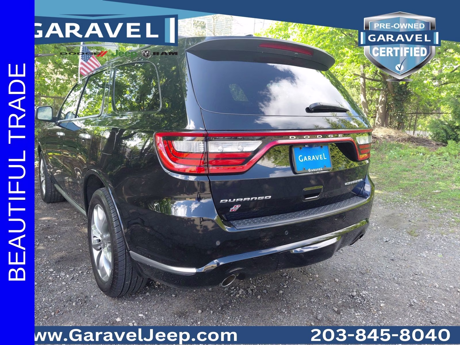2021 DB Black Crystal Clearcoat Dodge Durango Citadel AWD SUV