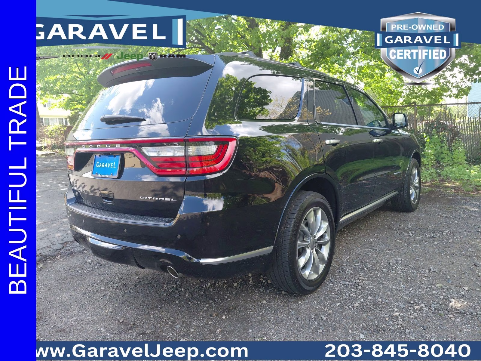 2021 DB Black Crystal Clearcoat Dodge Durango Citadel AWD SUV