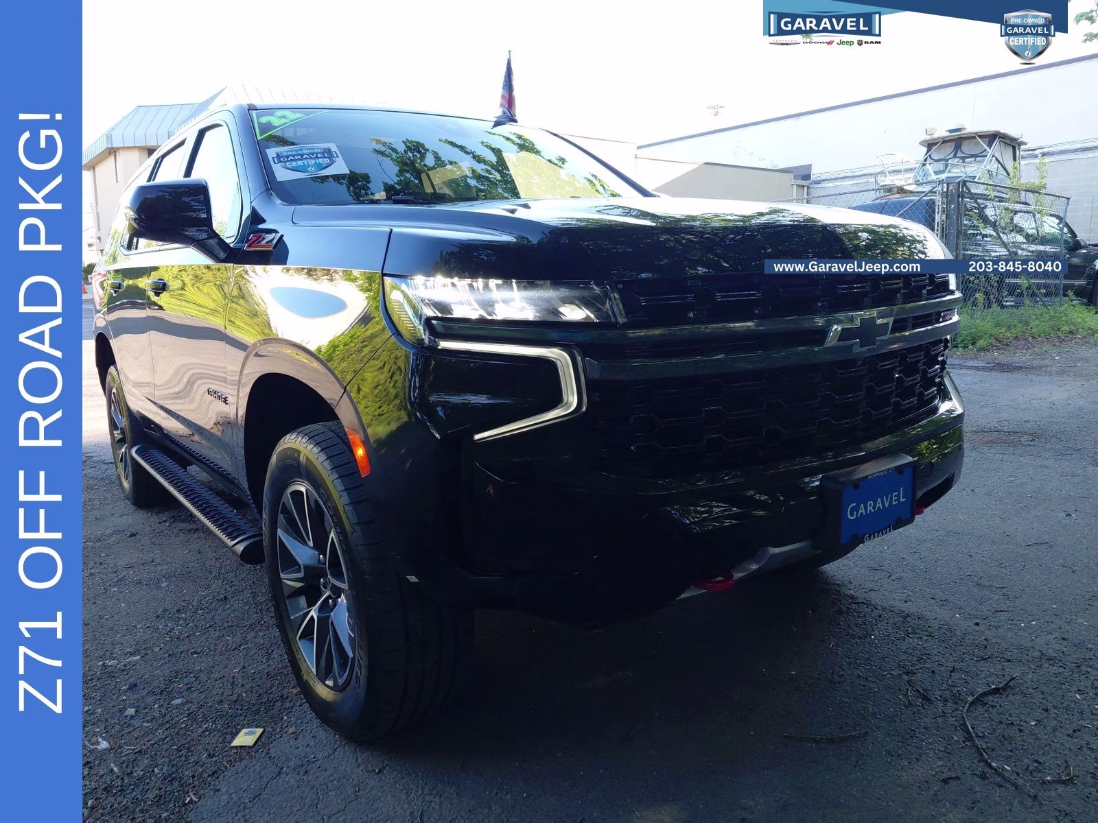 2022 Black Chevrolet Tahoe Z71 4X4 SUV