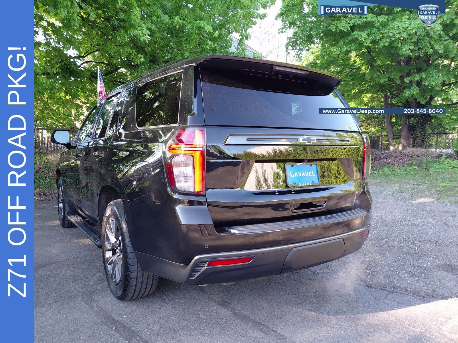 2022 Black Chevrolet Tahoe Z71 4X4 SUV