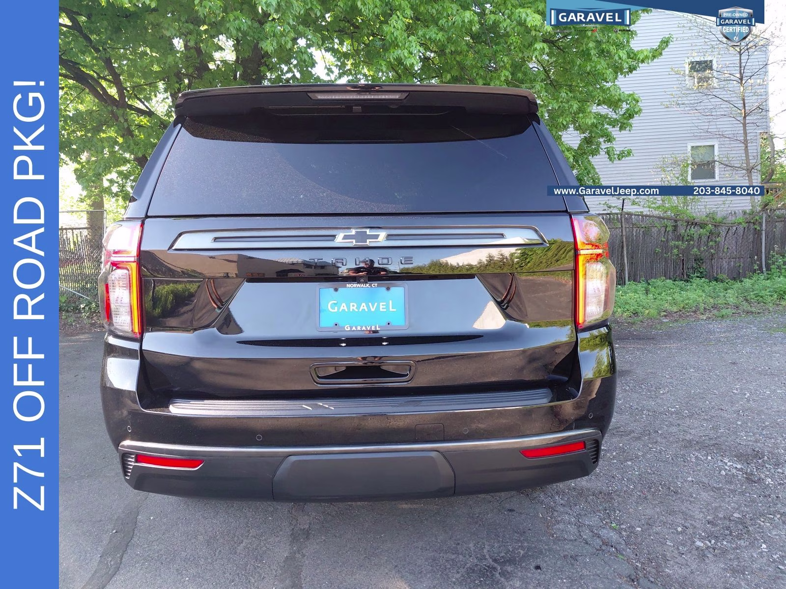 2022 Black Chevrolet Tahoe Z71 4X4 SUV