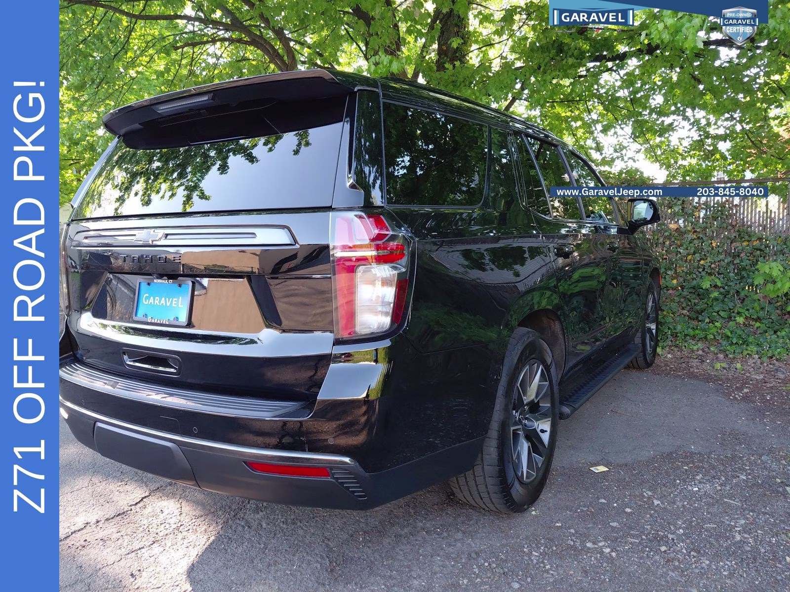 2022 Black Chevrolet Tahoe Z71 4X4 SUV