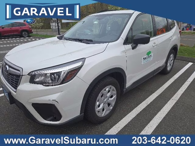 2020 Crystal White Pearl Subaru Forester Base AWD SUV