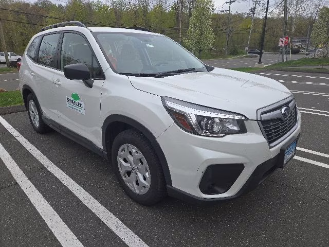 2020 Crystal White Pearl Subaru Forester Base AWD SUV