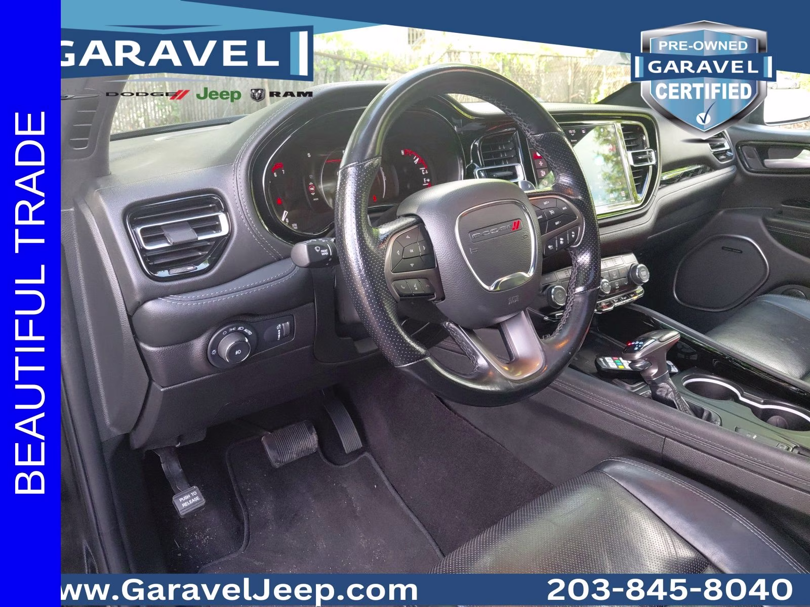 2021 DB Black Crystal Clearcoat Dodge Durango Citadel AWD SUV
