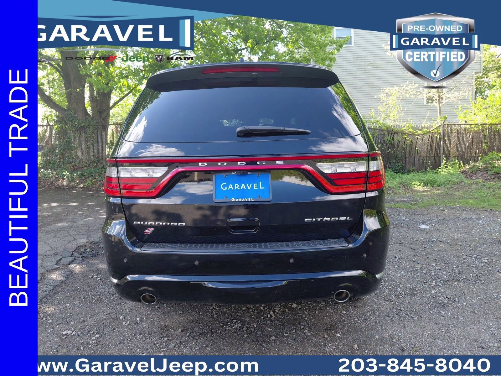 2021 DB Black Crystal Clearcoat Dodge Durango Citadel AWD SUV