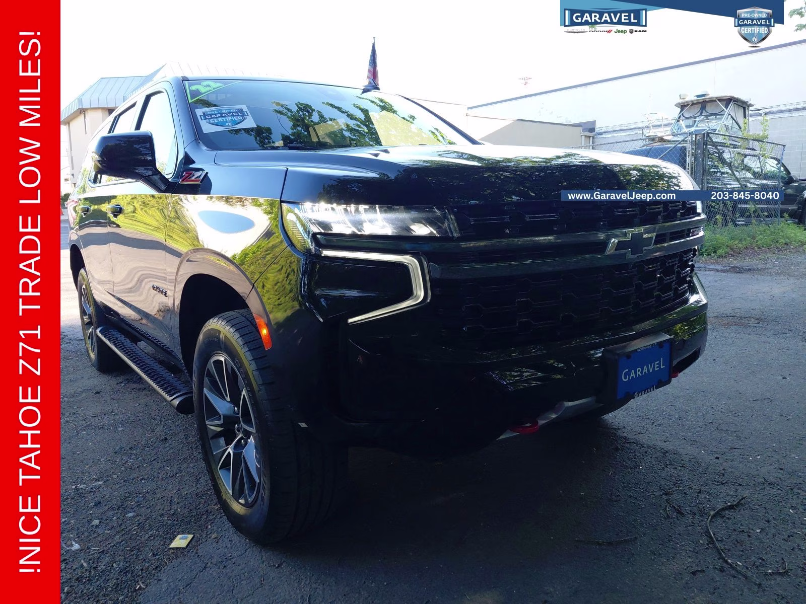 2022 Black Chevrolet Tahoe Z71 4X4 SUV
