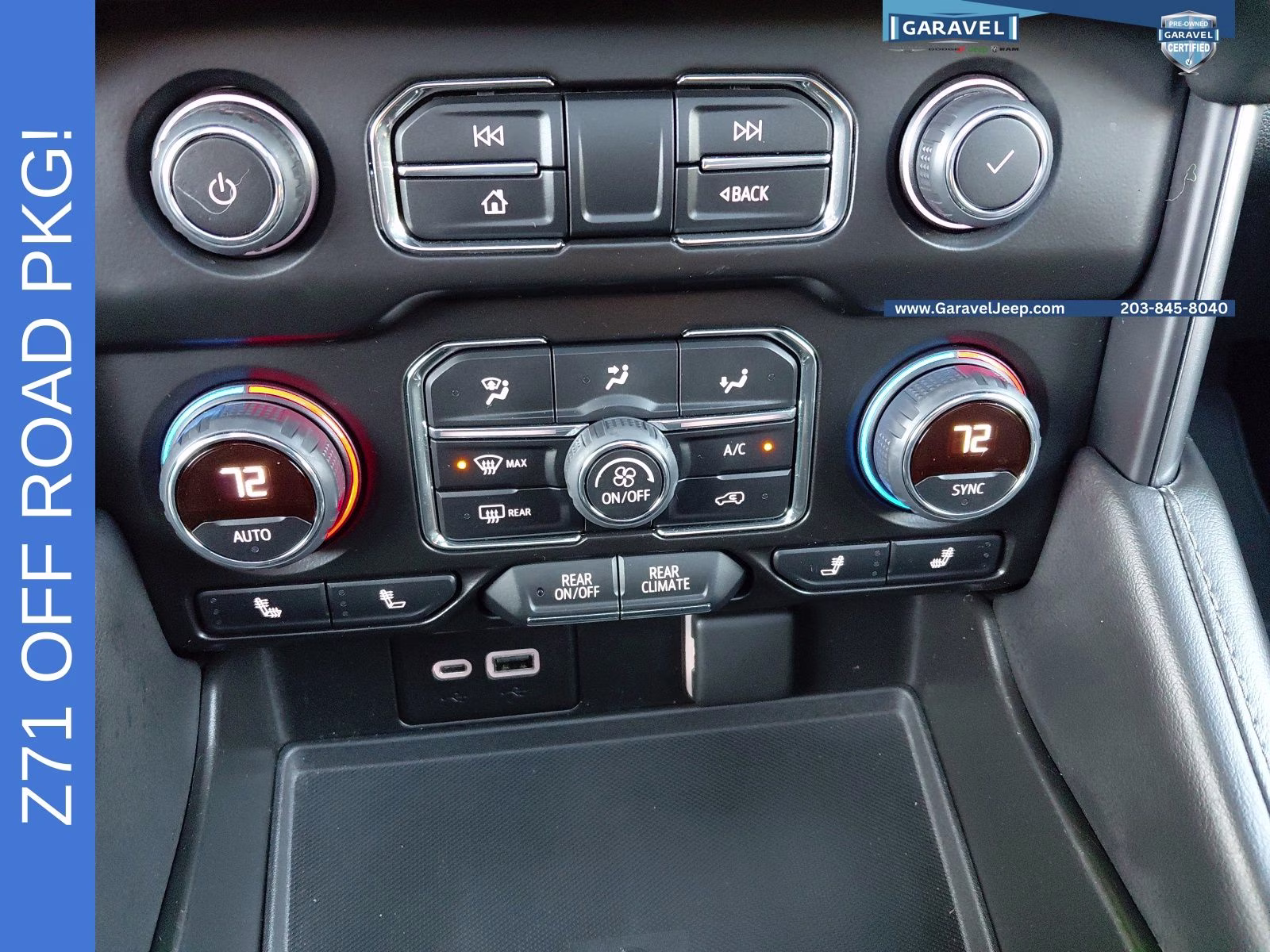 2022 Black Chevrolet Tahoe Z71 4X4 SUV